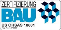 Zertifizierung BAU BS OHSAS 18001