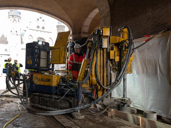Jetgrouten Binnenhof Den Haag