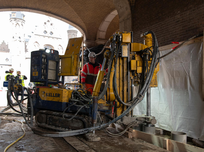 Jetgrouten Binnenhof Den Haag